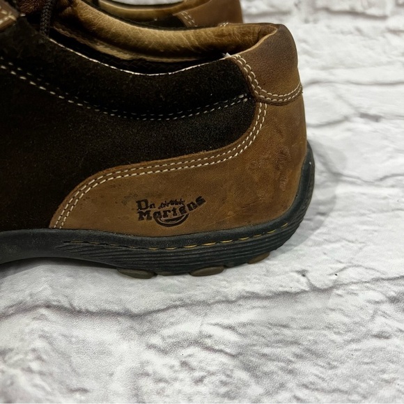 Vintage Dr Martens 8A98 Mens Size 8 Brown Leather Lace Up Docs shoes main image 6